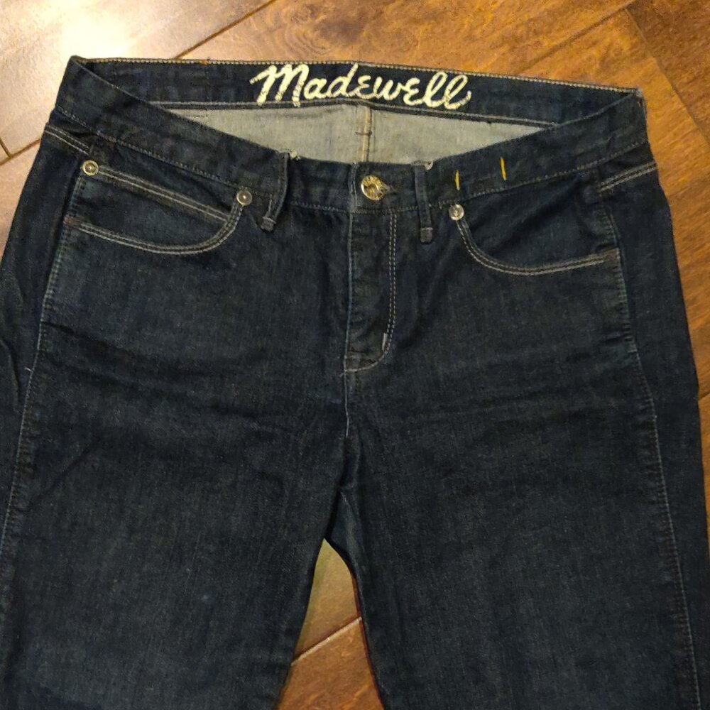 Madewell Skinny Low In Dark Wash Women SIZE 28